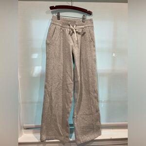 Lululemon gray scuba sweatpants